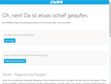 Tablet Screenshot of event-boutique.de